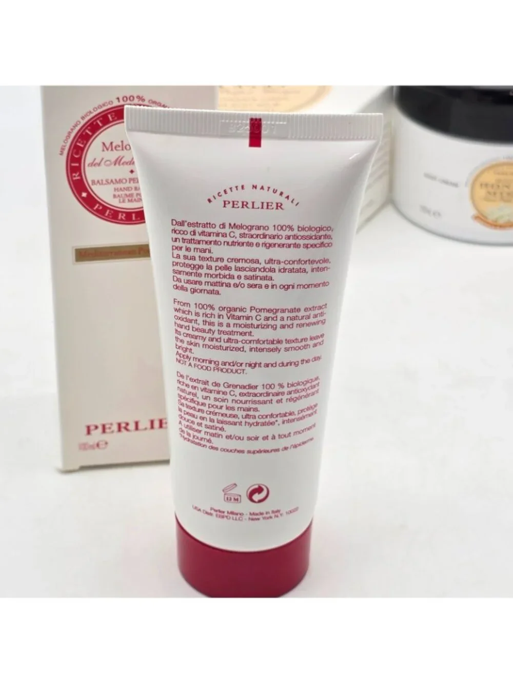 Perlier Body Honey Miel Bath Shower Cream, Body Balm, Hand Cream Set of 3 NEW